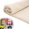 40" × 40" Tufting Cloth with Marked Lines- Primary Monk's Cloth Punch Needle Fabric for DIY Rug-Punch Tufting Gun